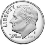 2023 Roosevelt Dime Proof Obverse