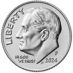 2024 Roosevelt Dime Uncirculated Obverse Philadelphia