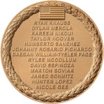 Heroes of Kabul August 2021 Bronze Medal Three Inch Reverse